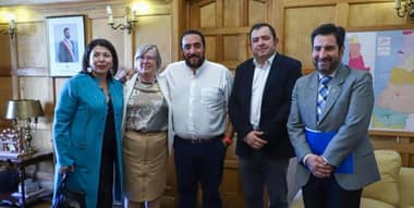 Diputada Bulnes junto a alcaldes del Maule se reúnen con el Subsecretario de Desarrollo Regional