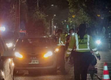 Inspectores municipales de Curicó y Carabineros realizan operativo vehicular preventivo conjunto