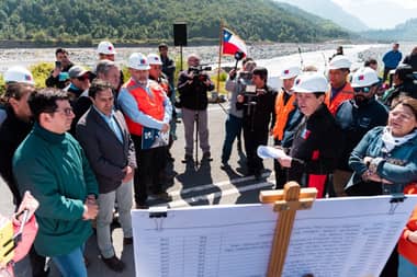 MOP anunció más de $5 mil 500 millones para reposición de Ruta J-55 en Romeral