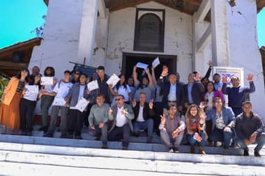 Jóvenes de Licantén fueron certificados como guías de naturaleza