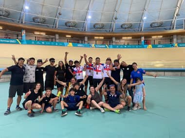 Excelente fin de semana para el ciclismo curicano en el Campeonato Nacional de Pista