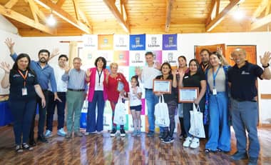 Cinco familias de Licantén se certificaron en el Programa Habitabilidad del Mindeso