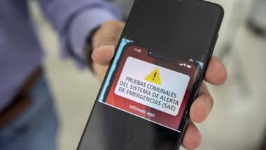 Este jueves se realizará prueba del Sistema de Alerta de Emergencia (SAE) para celulares en Rauco