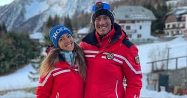 Pareja de esquiadores mueren abrazados tras caer 700 metros en Los Alpes