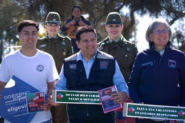 Autoridades difunden campaña contra el uso de hilo curado
