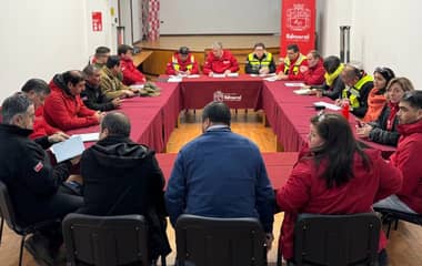 Romeral se anticipa a sistemas frontales con primer COGRID comunal en Curicó