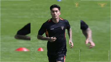 Matías Pérez comienza los entrenamientos con el Lecce de la Serie A
