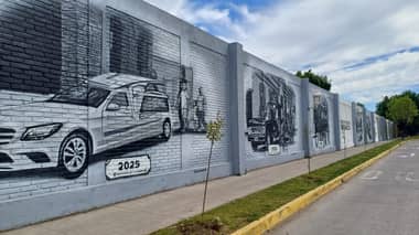 Cementerio Municipal de Curicó inaugurará proyecto de obras de arte en uno de sus muros