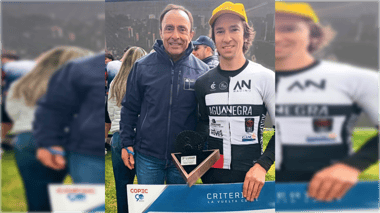Alan Raby de Aguanegra Racing sube al podio en el “Criterium Copec” 2025