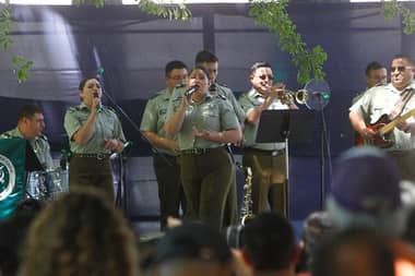 Concierto gratuito: La "small band" del Orfeón de Carabineros se presenta en Los Niches