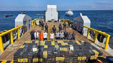El Salvador rompe récords con la incautación de 6,6 toneladas de cocaína en el Pacífico