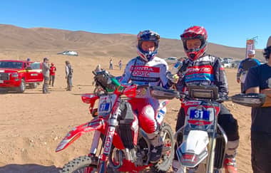 Dupla “Chaleco” e Israel dominan las dunas y lideran el Desafío del Desierto 2026
