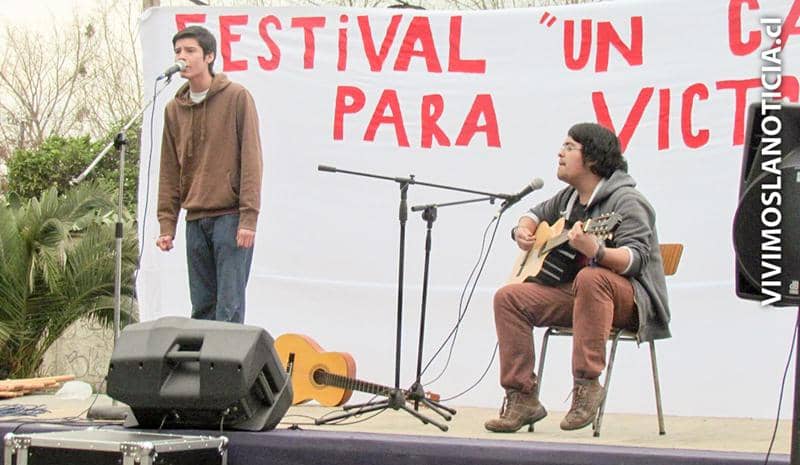 Listo festival callejero “Una canción para Víctor Jara”