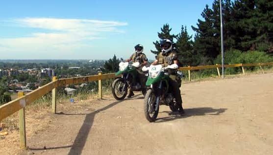 Carabineros realiza patrullajes preventivos en cerro Condell