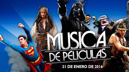 Concierto de música de películas se presentará en Curicó