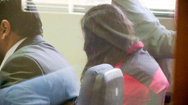 [FOTOS] Justicia mantiene prisión preventiva para la madrastra