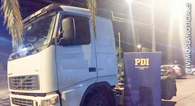 PDI detuvo a camionero que conducía narcotizado
