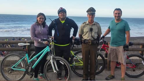 Carabineros de Constitución invita a cicletada familiar en homenaje al Teniente Merino