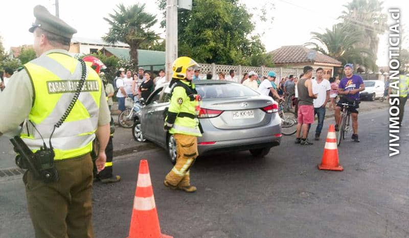 [FOTOS] Grave lesión cerebral presenta mujer accidentada en Sarmiento