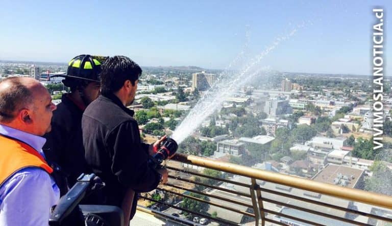 ONEMI fiscaliza planes de emergencia e incendio en edificios