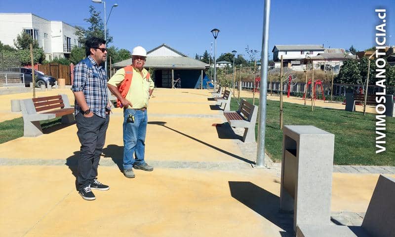 Finaliza construcción de la nueva Plaza Mirador de Hualañé