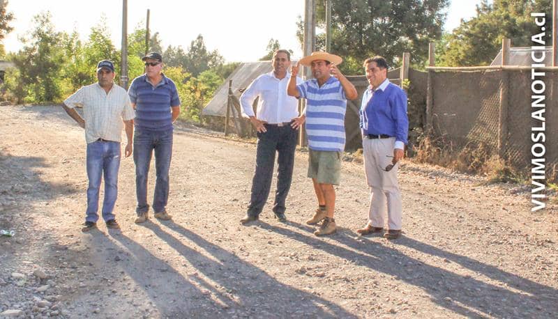 Avanza proyecto de pavimentación del camino Los Cristales - Casas Viejas