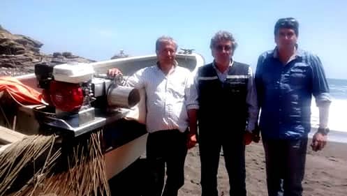 Pescadores artesanales de la Región del Maule reciben apoyo estatal