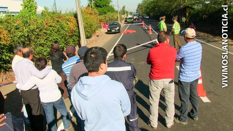 [FOTOS] Apoderado murió atropellado por camión frente a escuela
