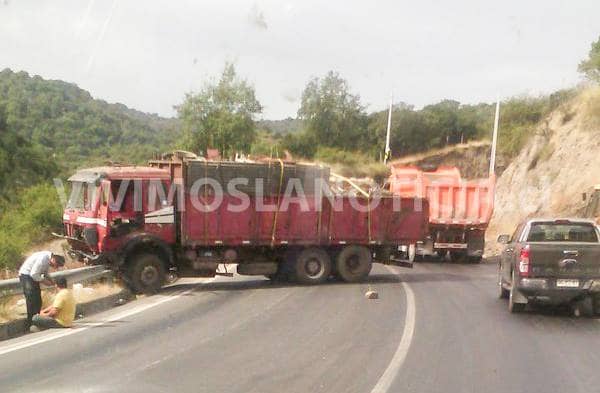 [FOTOS] Milagrosa escapada de camionero