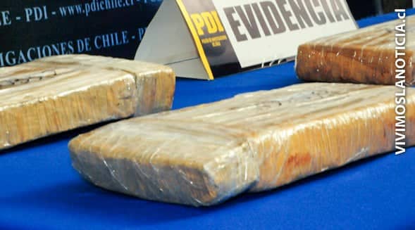 Incautan más de tres kilos de marihuana procesada