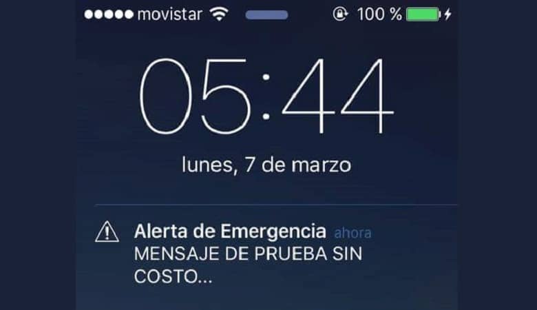 Gobierno responsabilizó a Movistar por mensaje de emergencia