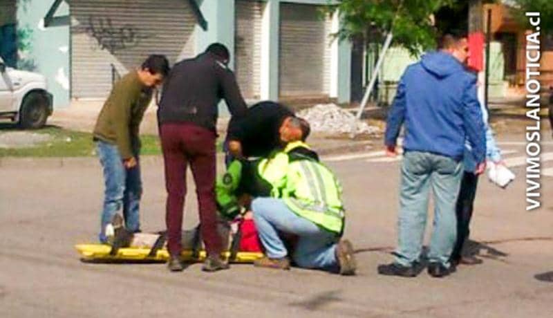 Bajo riesgo vital ciclista atropellado en camino a la costa