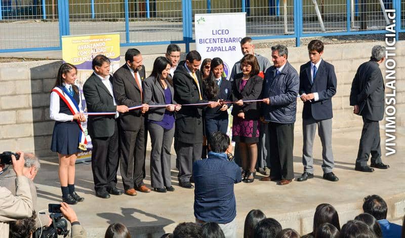 Inauguran “anfiteatro estudiantil” en Liceo Bicentenario Zapallar