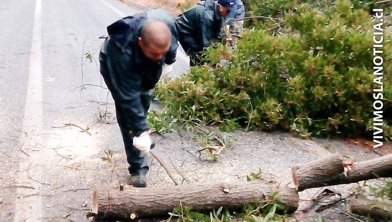 Caminos intransitables en la comuna de Vichuquén