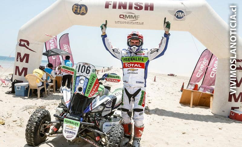Chileno Ignacio Casale se proclama campeón del rally de Qatar