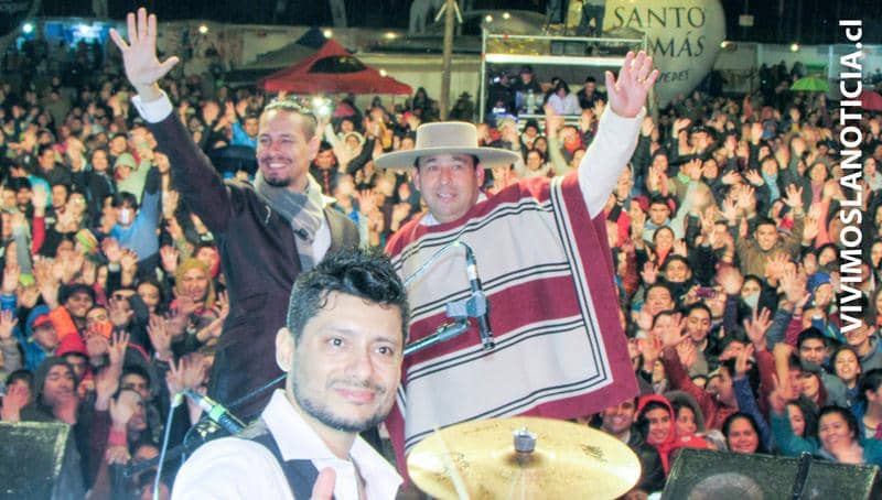 [FOTOS] Las lluvias no han detenido Fiesta de la Chicha más grande de Chile