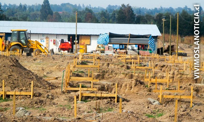 Nueve mil viviendas se construyen en la Región del Maule