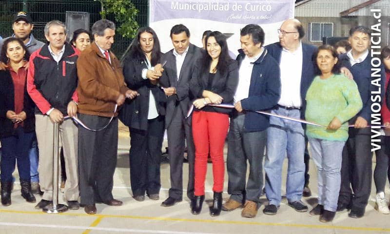 Inauguraron cierre perimetral de multicancha en Villa El Bosque