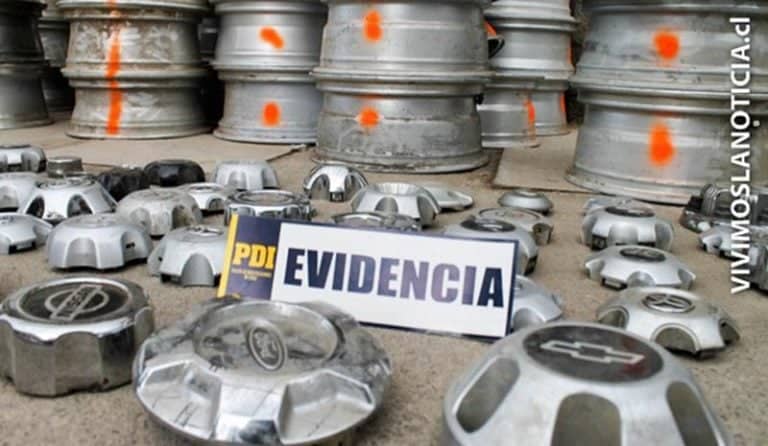 Incautan más de 250 llantas y neumáticos robados