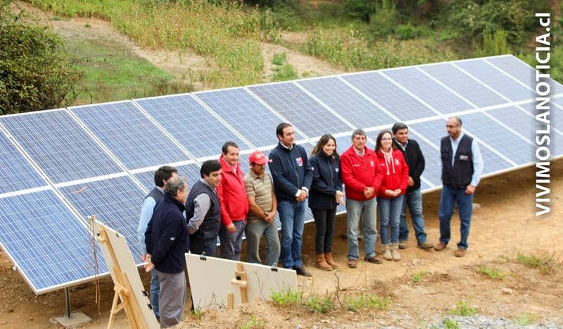 Inauguran sistema de riego fotovoltaico en Vichuquén