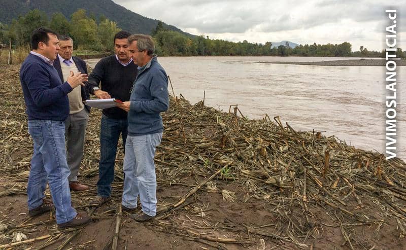 Comienzan obras de protección de ribera en Rauco