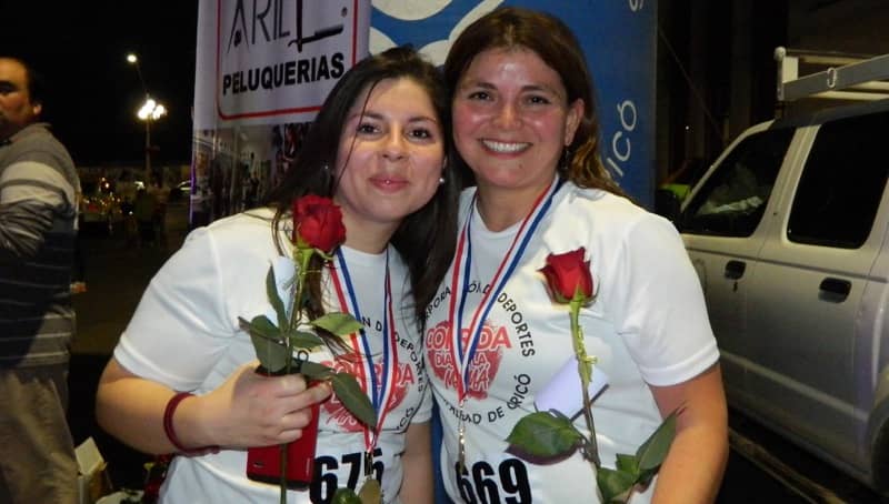Curicanas celebraron el día de la madre haciendo deporte