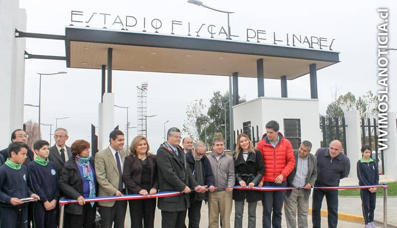 Inauguraron mejoramiento integral del Estadio de Linares