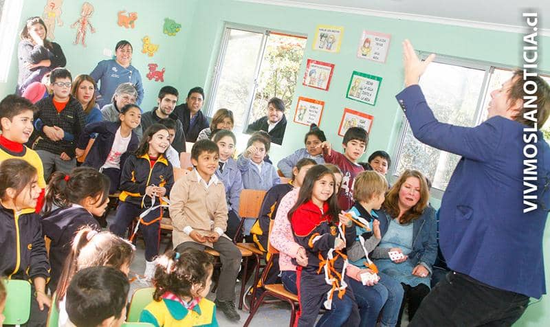 Niños de Escuela Rauquén vivieron una “tarde mágica”