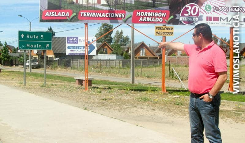Solucionaron salida de vecinos a Avenida Colín Talca - Maule