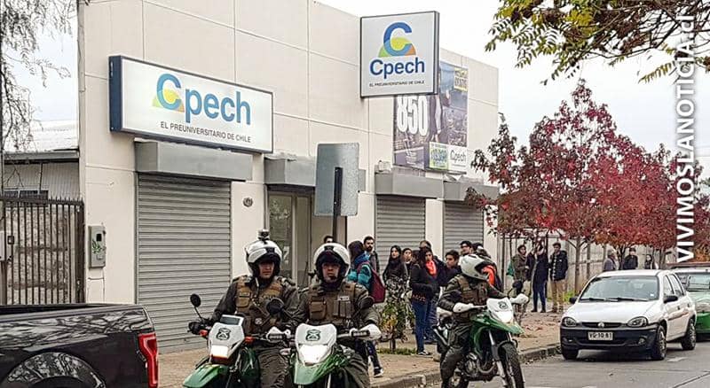 Millonario robo afectó al preuniversitario Cpech