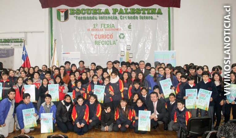Estudiantes se sumaron a campaña de reciclaje electrónico