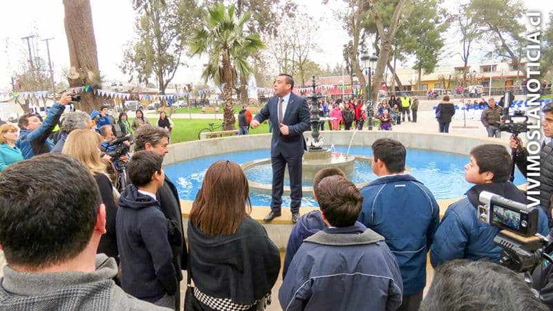 Con especial recorrido fue inaugurada Plaza de Sagrada Familia