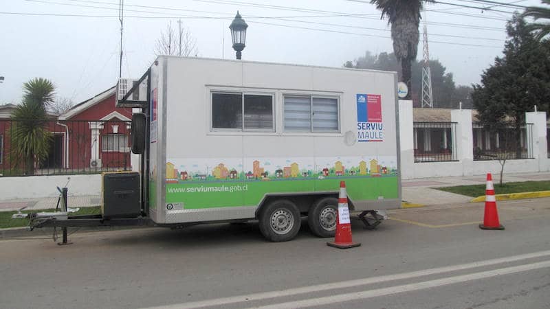 Comuna de Maule recibió al Serviu Móvil