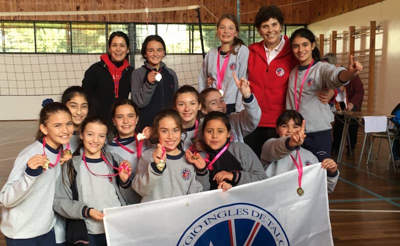 Colegio Inglés se proclama campeón de voleibol femenino